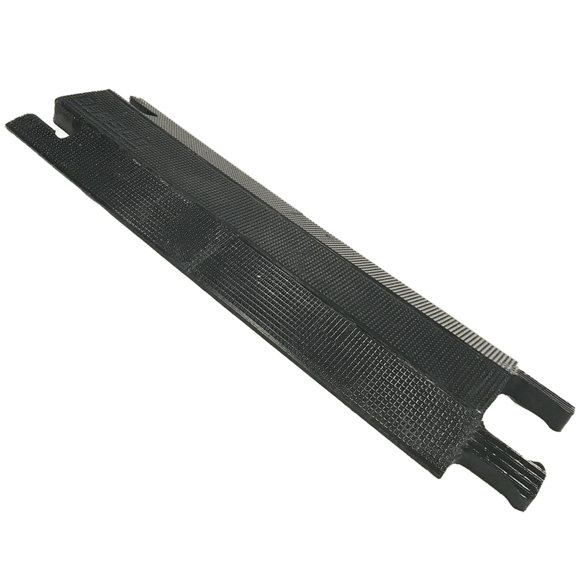 Elasco Single Channel Drop Over, 2W x 2H, Black, ED2210-BK