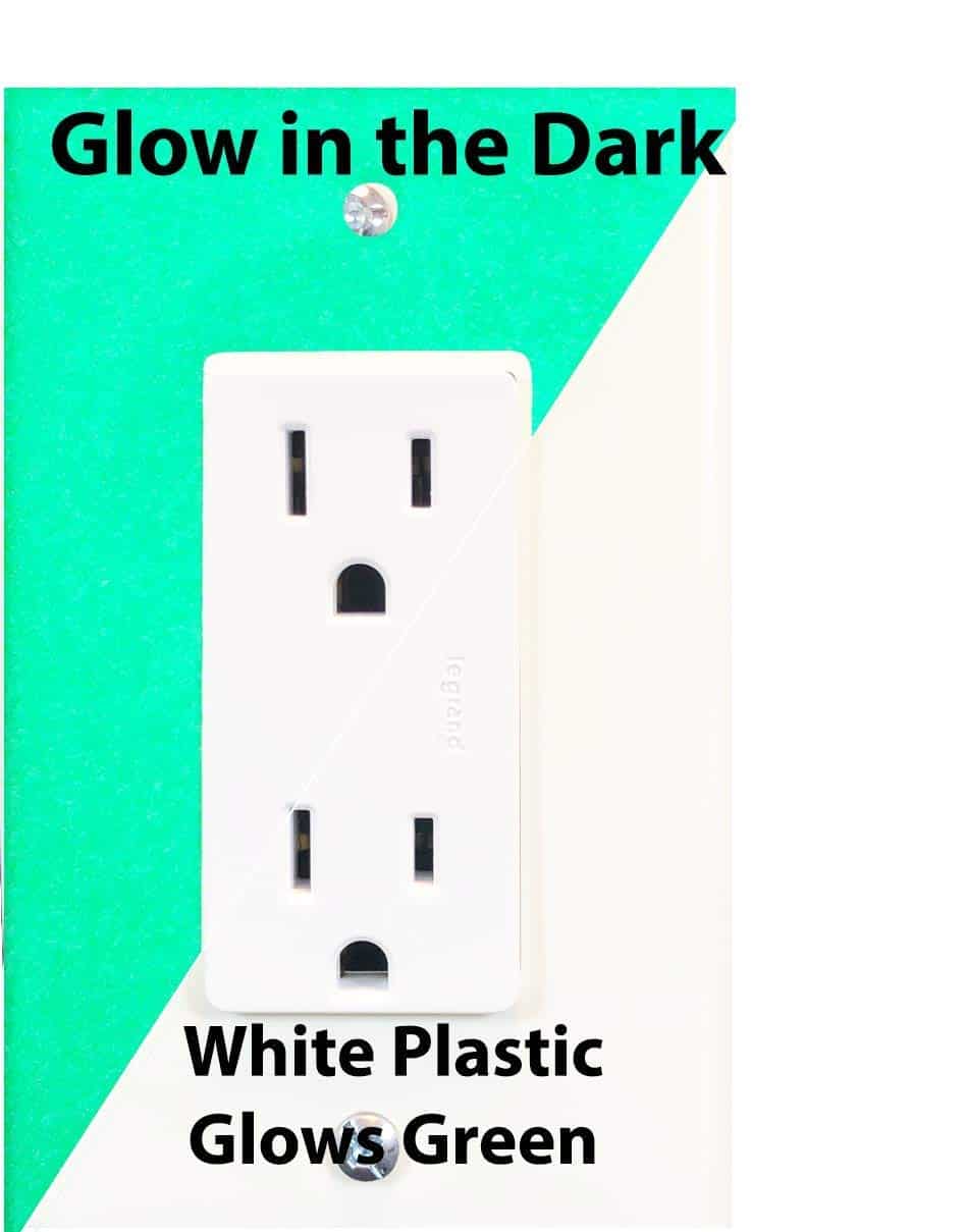 Wall Cover Plate, 1 Gang GFCI, White Plastic, 1 Pack. In Stock